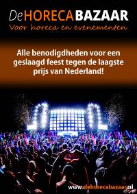 flyer voorkant horecabazaar